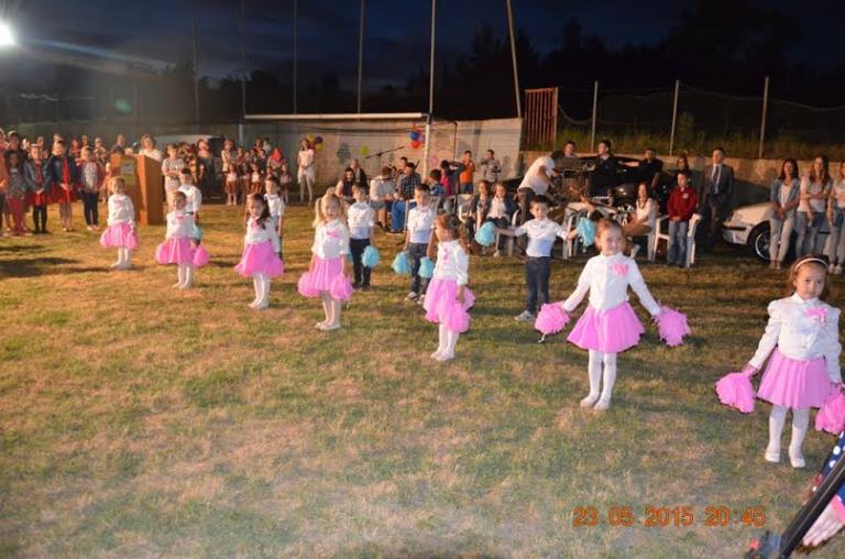 Çocuklar Bratankova'da doyasıya eğlendi